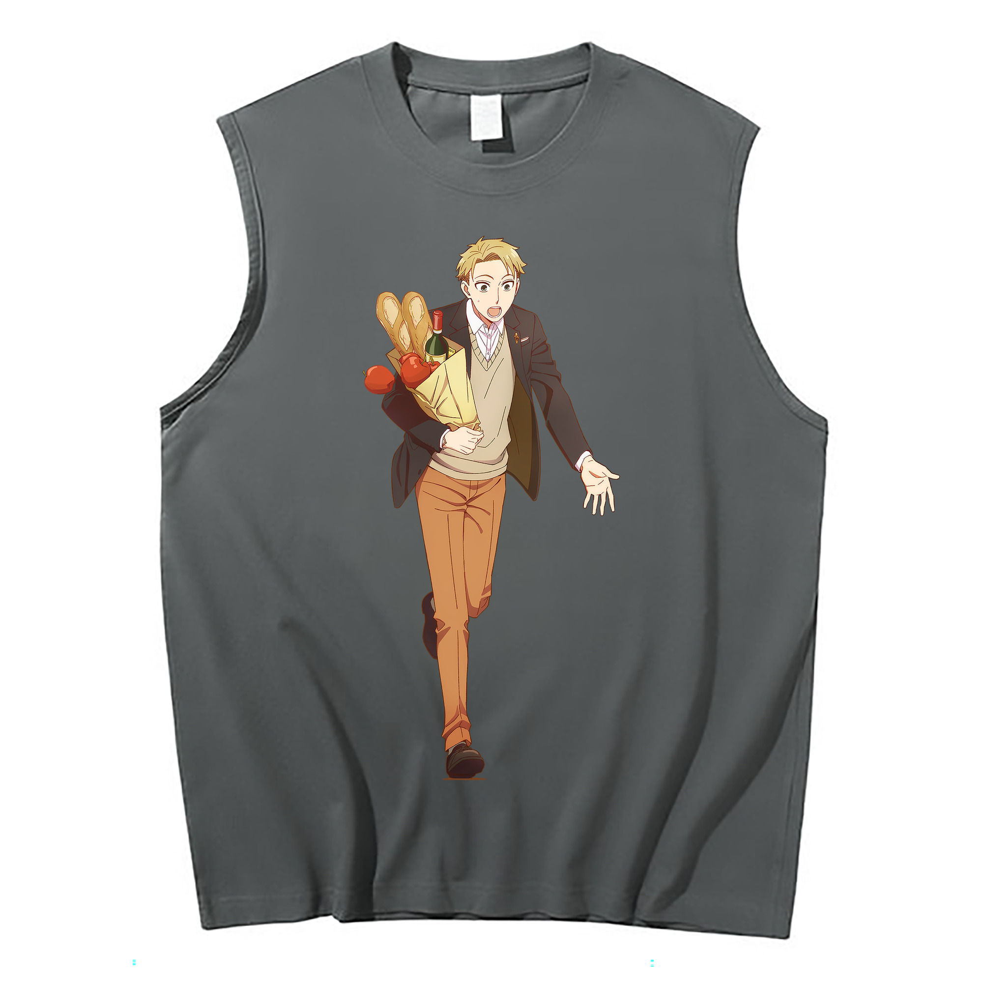 （画像用） SPY×FAMILY间谍家家酒 コットン100％タンクトップ（フロントプリント）